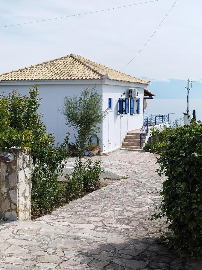 Villa Panorama Michalis Haikos Two Minutes Walk To The Beach Peroulia Kómboi Exteriör bild