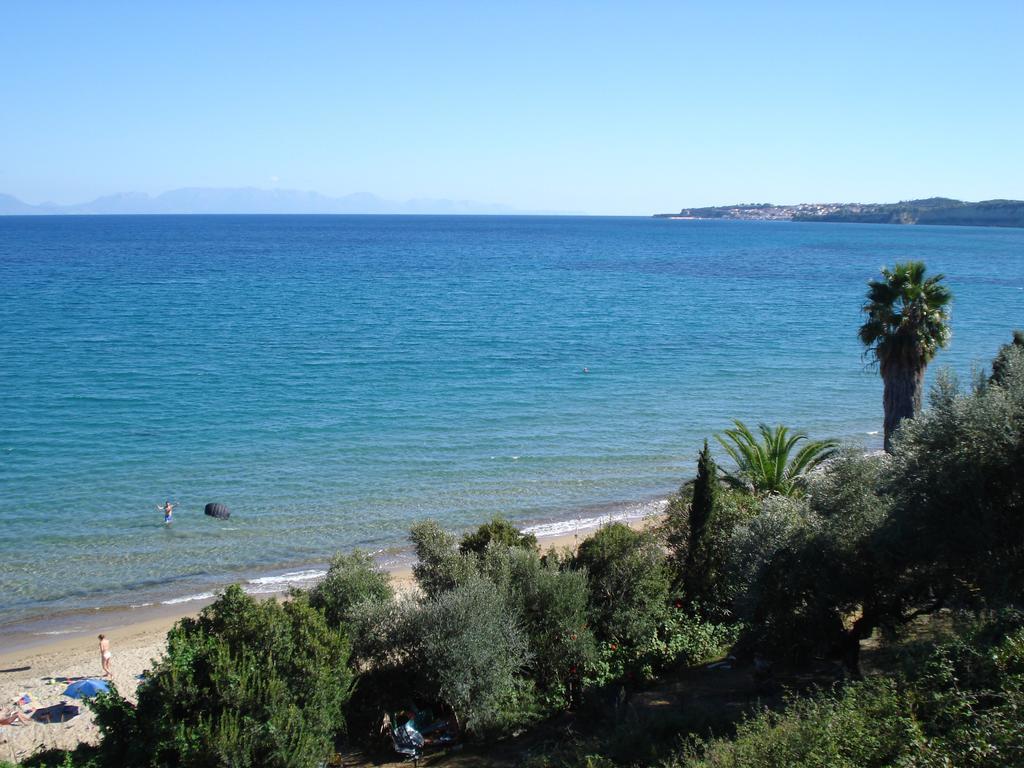 Villa Panorama Michalis Haikos Two Minutes Walk To The Beach Peroulia Kómboi Exteriör bild